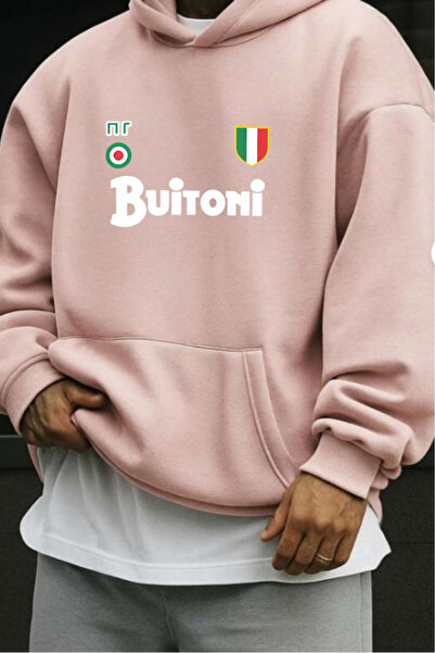 New Shine سويت شيرت بطبعة بوتوني