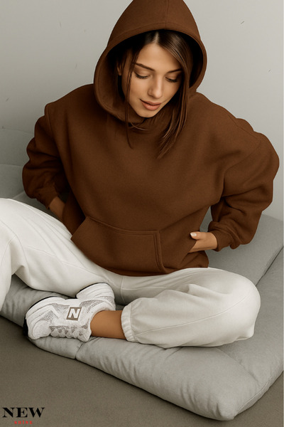 New Shine Hanorac cu glugă unisex