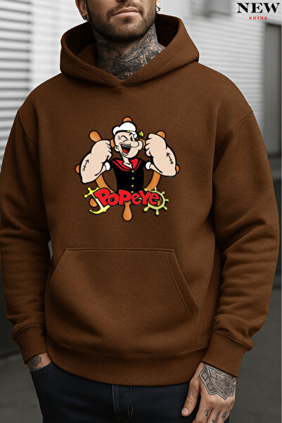 New Shine Cartoon Character Printed Sweatshirt