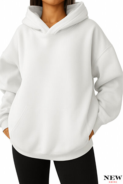 New Shine Hanorac cu glugă unisex