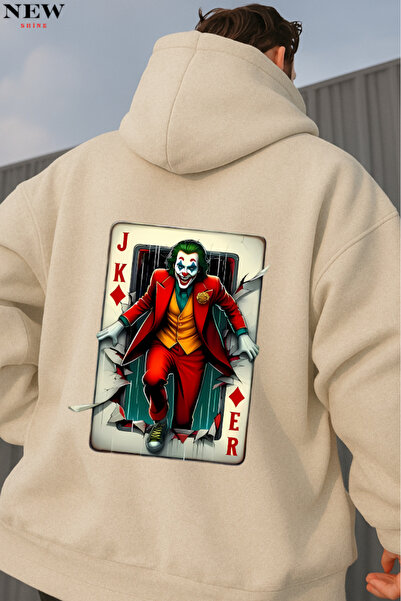 New Shine Φούτερ με στάμπα Joker