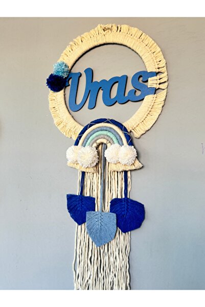 renkli mi renkli tasarım dünyası Peluş isimli bebek kapı süsü bebek odası dekorasyon