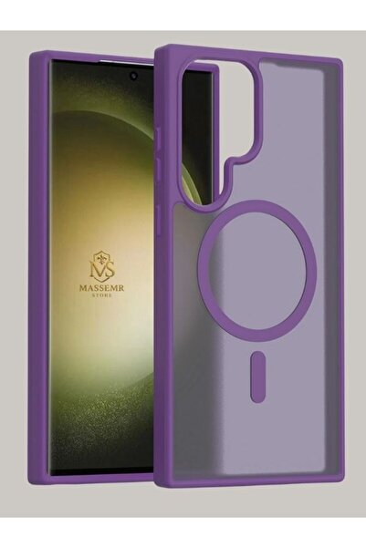 Massemr For samsung galaxy s25 ultra magsafe cover case premium quality transparent magnetic shock protection