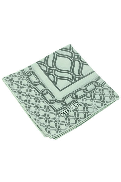 mim eşarp Eșarfe egiptene Eșarfă cu model crepon imprimat