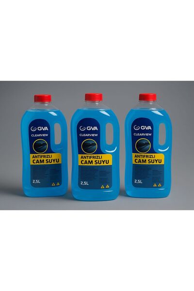 MOTTOMOR Oto Antifrizli Şampuanlı Oto Araba Silecek Cam Suyu -30 2.5 Litre Kı...