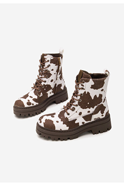 B T Shoes Hnědé dámské workery Rasheeda