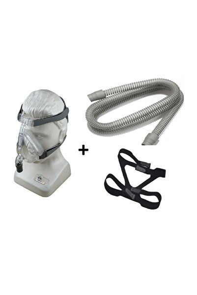 Respirox (Ağız,Burun) Cpap ve Bipap Cihazları İçin Maske, Hortum ve Bağcık (S beden)