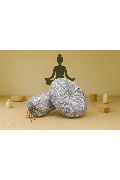 NareSpor Μαξιλάρι διαλογισμού, Σετ μαξιλαριών γιόγκα δύο τεμαχίων από βαμβακε...