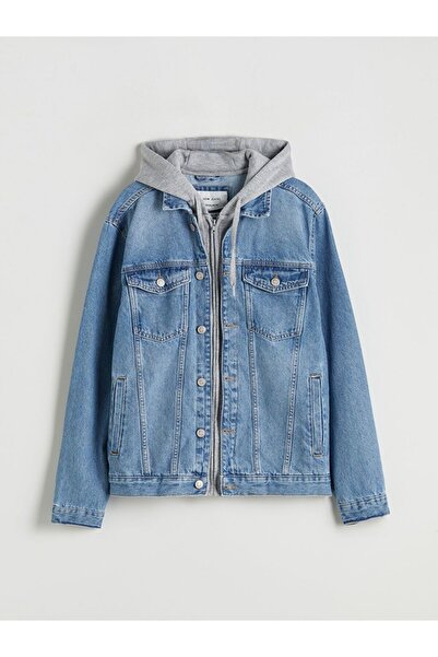 LC Waikiki LCW Jeans Standart Kalıp Erkek Jean Ceket
