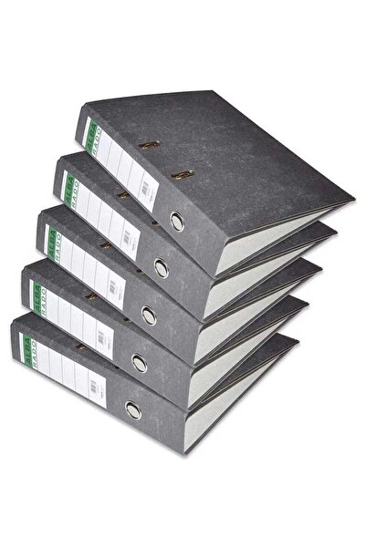 Deli ALBA RADO File Box, 8 cm Size, Pack of 50, Black