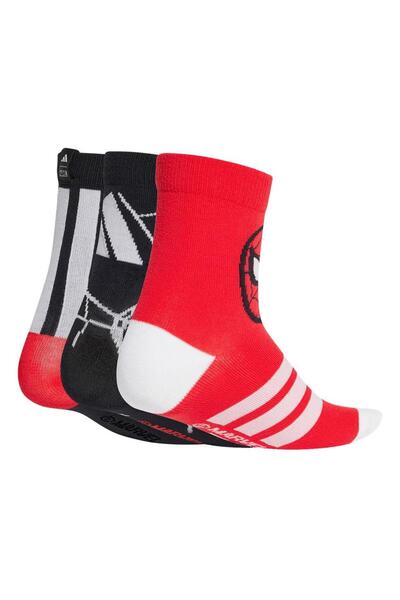 adidas Червени детски чорапи LK MRVL SM 3PP JG5787