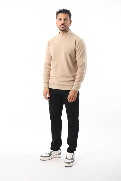Rodrigo Men's Thessaloniki 100% Cotton Half Fisherman Sweatshirt