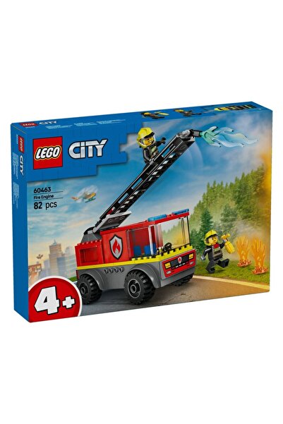 NW NessiWorld لعبة بناء نيسي وورلد 60463 شاحنة إطفاء المدينة مع سلالم 82 قطعة...