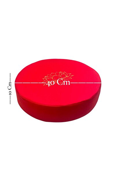 NareSpor Round Yoga & Meditation Mat Lotus Flower Printed 100% Duck Fabric Mold Sponge