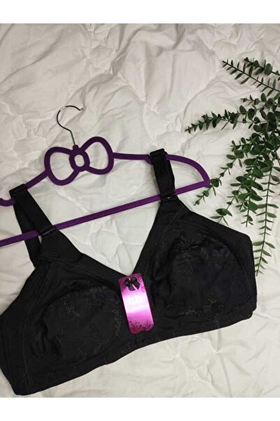 IVONA LINGERIE Plus Size Unlined Recovery C Cup Bra - Black