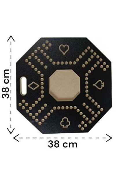 Generic مجموعة لعبة جاكارو الملكية المكونة من 4 لاعبين مع 16 كرة زجاجية، متينة وقوية