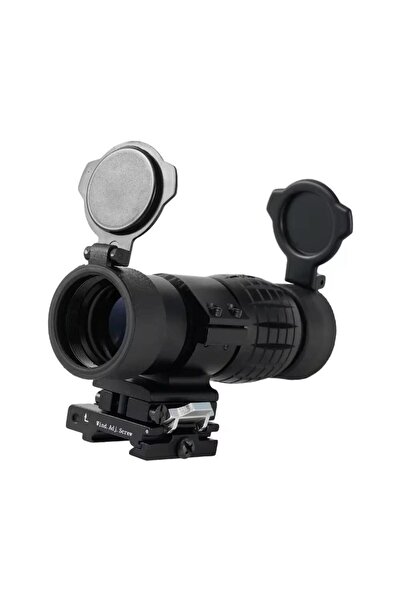 Nikula Magnifier 3x Yakınlaştırmalı Dürbün-22mm Ray Uyumlu,(Katlanır Yaylı Ayaklı)