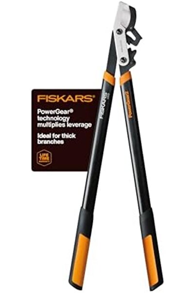 STOREMAX Sellbuyst 32 Inch Powergear2 Steel Blade Garden Bypass Lopper and Tree Trimmer - 2 Inch Pruner