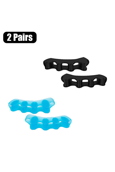 Choice10 زوجان من فواصل أصابع القدم على شكل حرف H الموصى بها من قبل الأطباء ل...