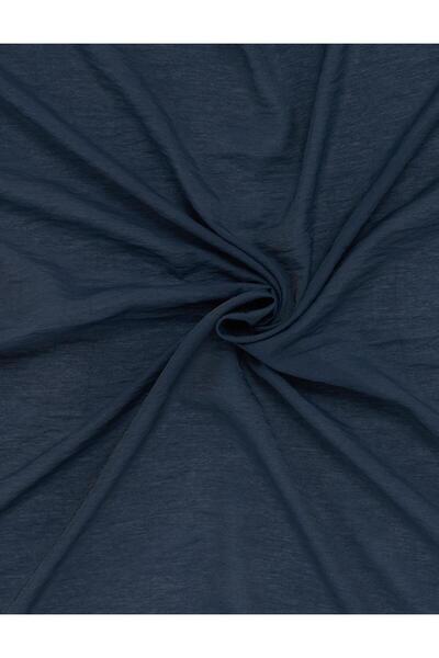 Kayra Viscose Blend Scarf Navy Blue