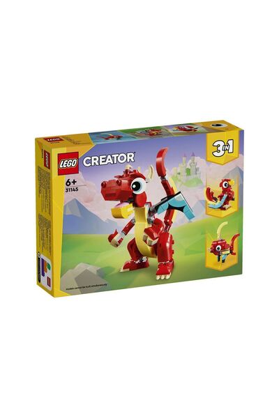 FTT SHOPPING MARKET 31145 Lego Creator 3-in-1 Red Dragon 149 Pieces +6 Years