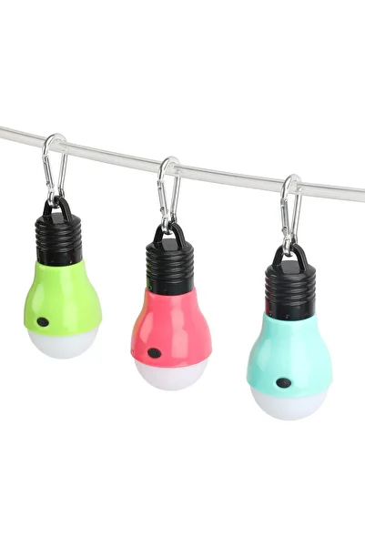 erorex 3 Pack Camping Lights 3 Lighting Modes Portable LED Bulbs Ideal Adventure Activities Backpacking