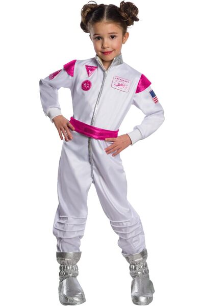 erorex Official Barbie Astronaut Child Costume Kids Fancy Dress Large 7 8 Years World Book Day