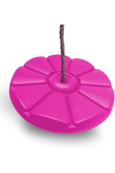 erorex Disc Swing Outdoor Plastic Round Seat Adjustable Nylon Hanging Rope Kids Playset Frame Or Tree