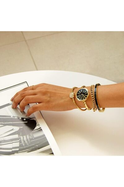 erorex Women's Bangle Watch and Bracelet Set