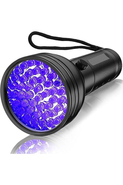 erorex مصباح يدوي بالأشعة فوق البنفسجية بضوء أسود 51 ليد كاشف بول الحيوانات الأليفة بقع جافة لبول الكلاب والقطط بق الفراش