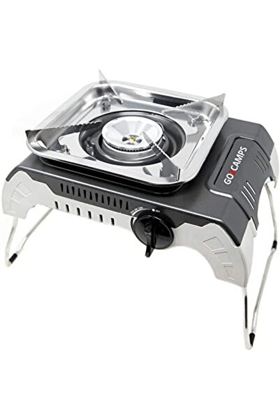 GO2CAMPS -موقد تخييم خارجي مع إشعال تلقائي - موقد للتخييم - موقد محمول يعمل ب...