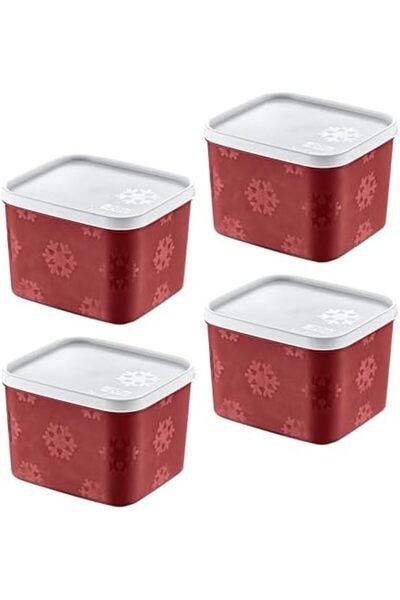 STOREMAX Sellbuyst Set of 4 No Frost Storage Container Carmen 1250 ml Trendy 266450