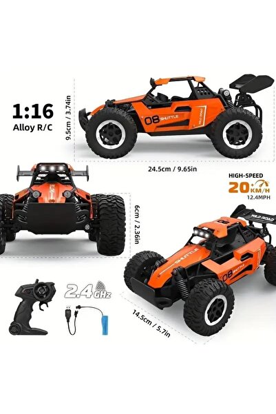 Hala Rechargeable Remote Control Car, 3699-087High Speed Toy Vehicle for Kids with USB Charger