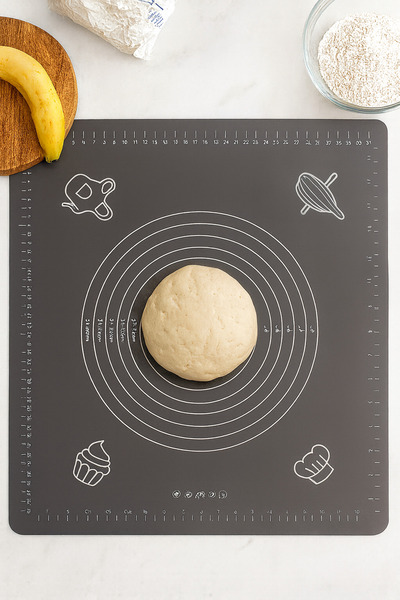 DailyHome Kaymaz Silikon Hamur Açma Matı – Ölçü Çizgili, Yoğurma ve Pasta Matı