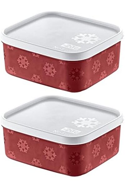 STOREMAX Sellbuyst 2'Li Set No Frost Storage Container Carmen 700 ml Trendy 266450