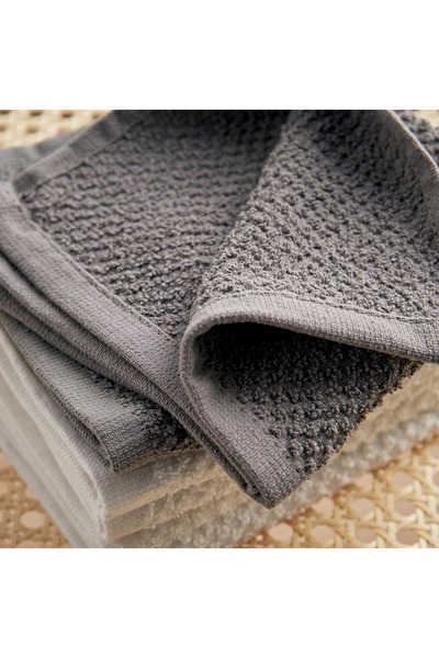 Generic Day to Day 8-Piece Face Towel Set - 30x30 cm