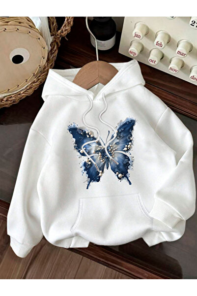 GALASHOP Pearl Butterfly Women's Hoodie