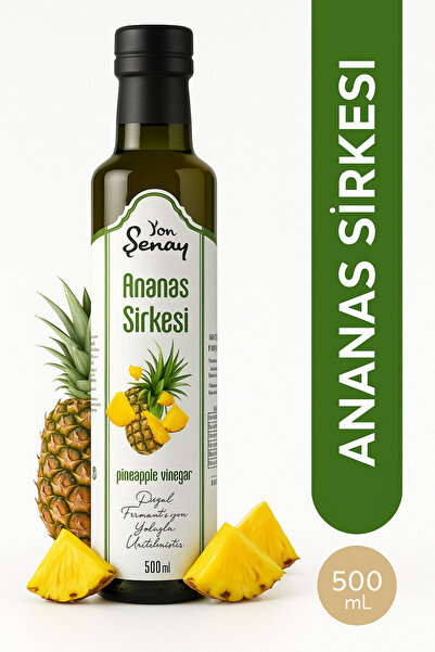 sultanbahçe Ananas Sirkesi 500 ml - Doğal Fermantasyon - Katkısız & Probiyoti...