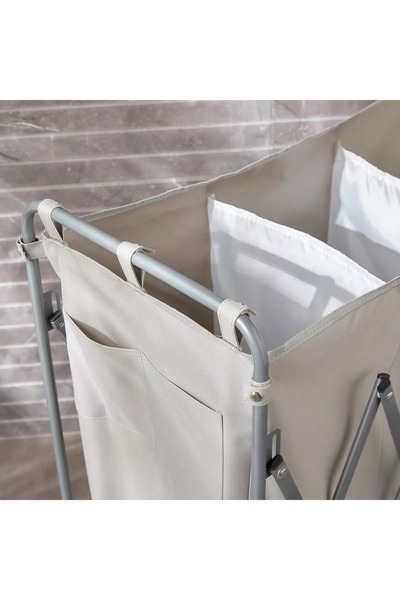 Generic Selma 3-Bag Laundry Sorter