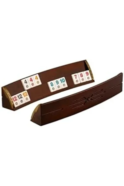 STOREMAX Sersashop Oval Okey Set – 1St Place. Classroom Solid Natural Wood Okey Set 266450