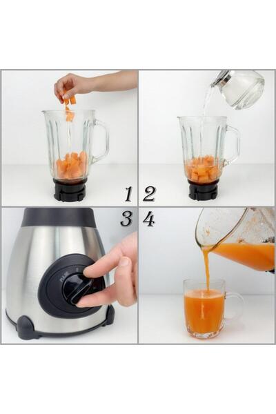 Denx Two-in-One High Power Blender for Smoothies and Juices Durable Design for Fruits and Vegetables.