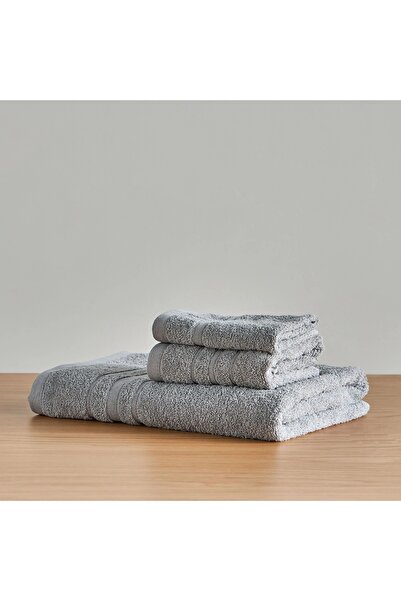 Generic منشفة حمام ريس 380 جرام/متر مربع من القطن الدقيق - 76×137 سم