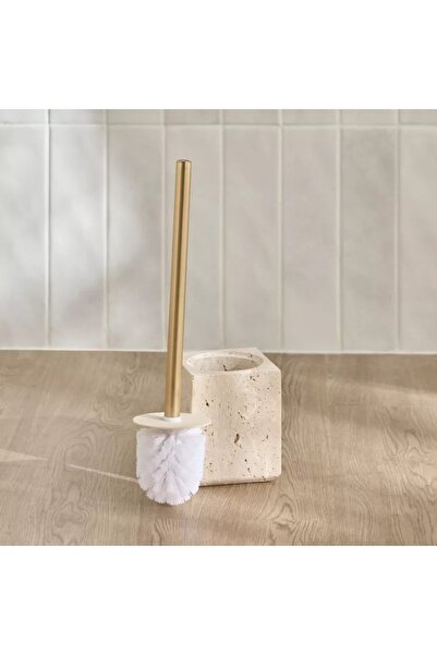 Generic Travertine Marble Toilet Brush Holder