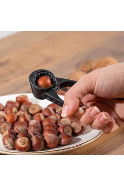 STOREMAX Sellbuyst Die-Cast 2-Piece Terminator Nut and Walnut Cracker, Die-Cast Stainless Walnut and Nut