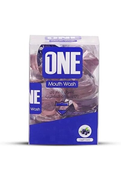 ONE غسول الفم بالتوت البري من وان، 20 كبسولة × 15 مل