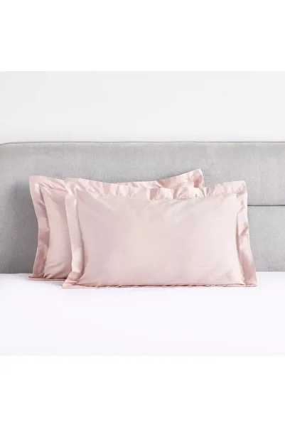 Generic Hampton Cotton Sateen 220 Thread Count 2-Piece Standard Pillowcase Set - 50x75 cm