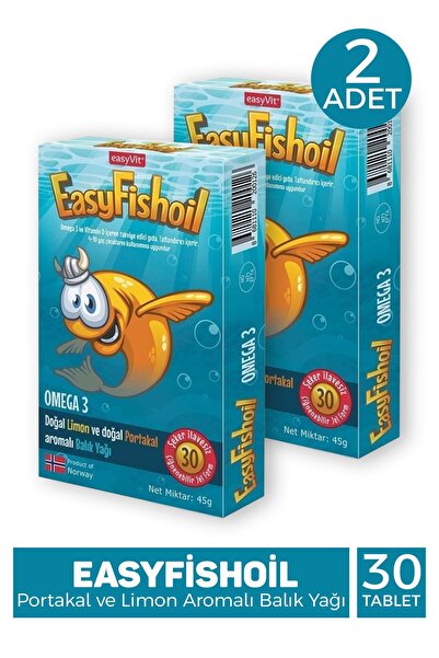Easy Fishoil EasyFishoil 30 Jel Tablet 2 Adet