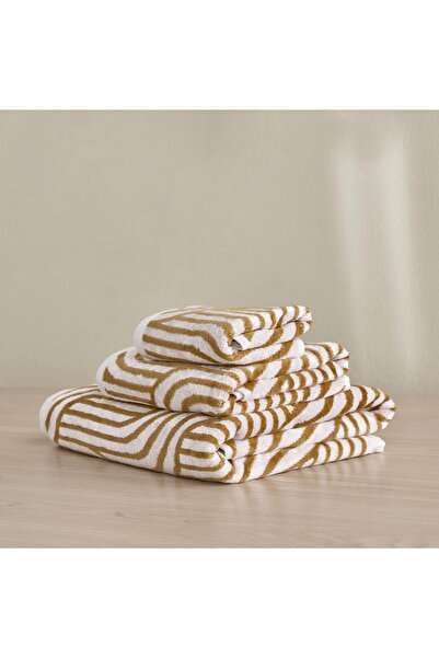 Generic Tranquil 4-Piece 550 GSM Portuguese Cotton Finger Tip Towel Set - 30x30 cm