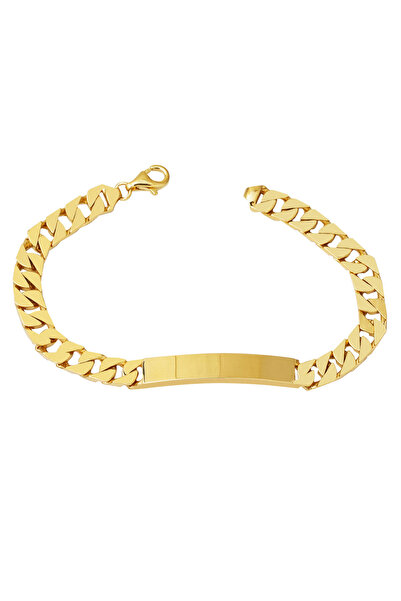 Bilezikci İsimlik Çocuk Künyesi 14 Ayar Altın