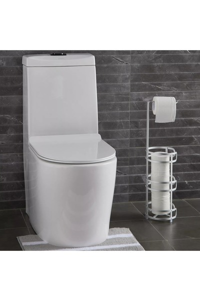 Generic Baltic Toilet Roll Holder with Storage
